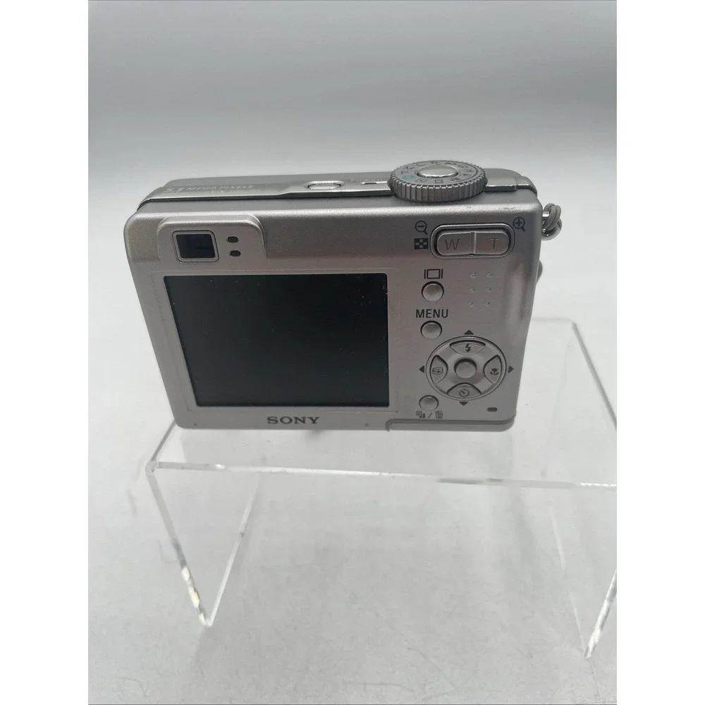 Sony Cyber-shot DSC-W5 5.1MP Digital Camera 3x Zoom+Battery+SD Card+Case